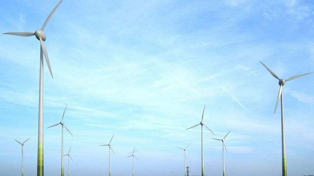 Rotorblad knakk rett av