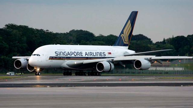 Singapore utsetter A380-flyginger