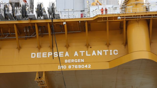 Gasslekkasje på Gullfaks-leterigg