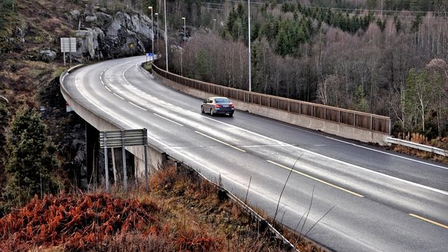 Gang/sykkelveg langs gamle E 6