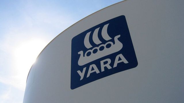 Eksplosjon i Yara-fabrikk