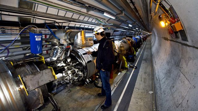 Strømsprekk for CERN-tunnelen