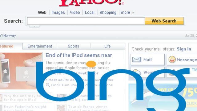 Yahoo og Microsoft rotter seg sammen