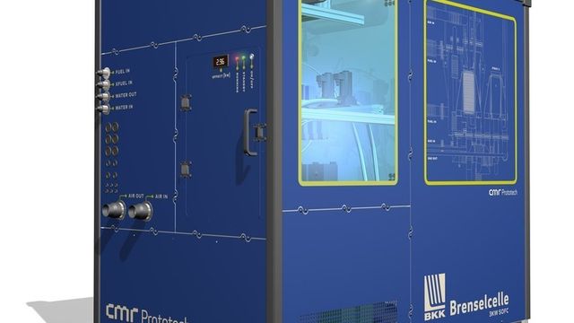 Norges første HT-brenselscelle i drift