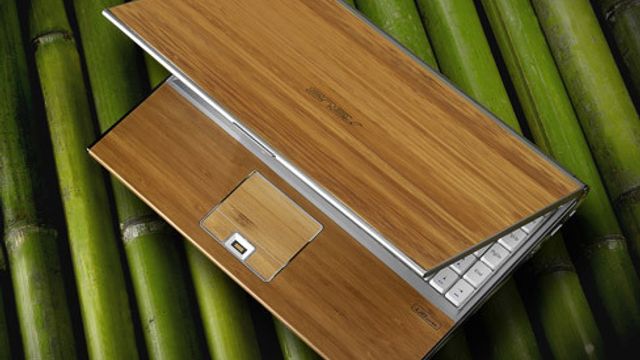 Bambus-laptop fra Asus