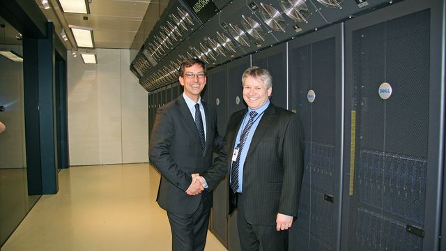 Største datamaskin i Norge og Europa