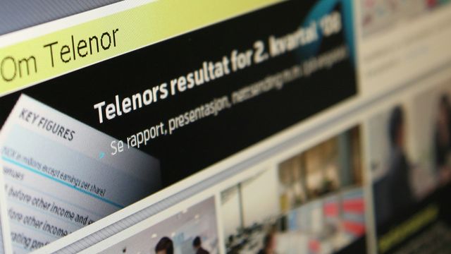 Telenor: Har færre søkere nå