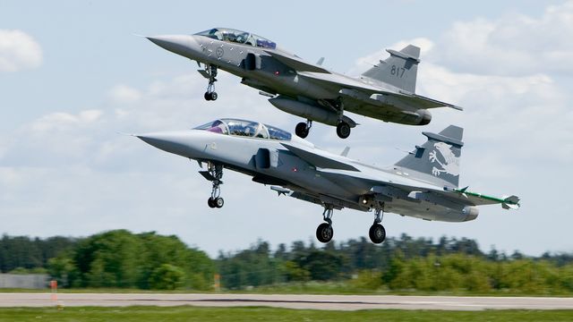 Larssen velger Gripen