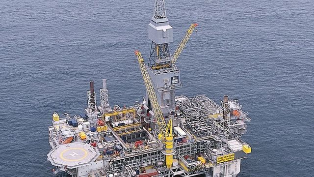 Branntilløp på oljeplattform