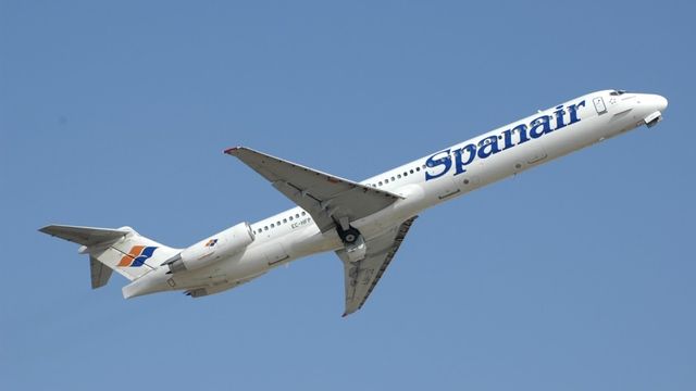 - Spanairflyet manglet flaps