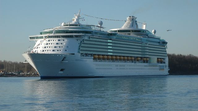 Verdens største cruiseskip i Oslo