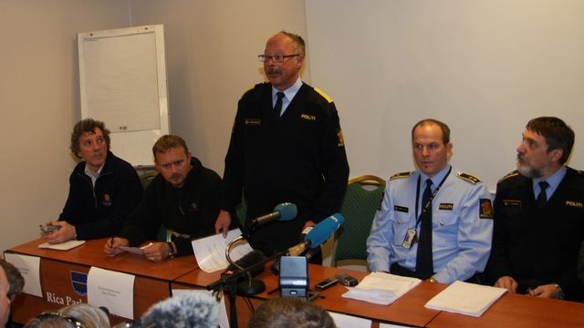 Navnene på de savnede frigjort