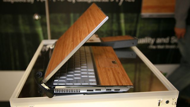 Bambus-laptopen er her