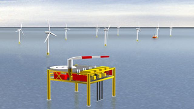 Kombinerer vind og gass