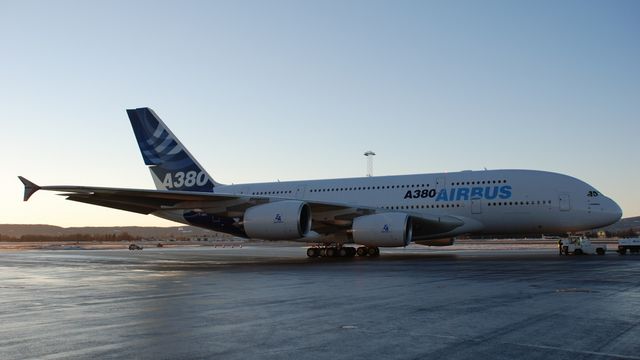 Nye forsinkelser for Airbus' "superjumbo"