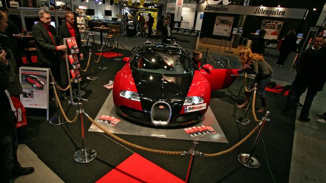 Veyron stjal bilshowet