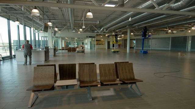 BILDESERIE: Flyplassen på Rygge