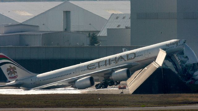 Sju skadd i to Airbus-ulykker