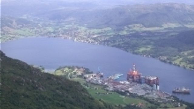 Her er oljeplattformenes gravplass