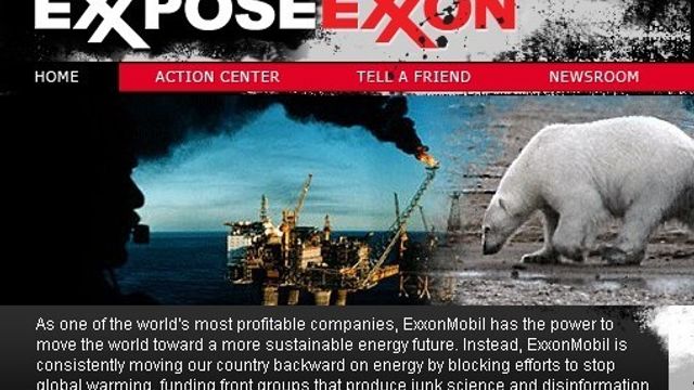 ExxonMobil beskyldes for sabotasje