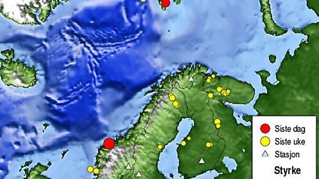 Jordskjelvende norsk grunnfjell