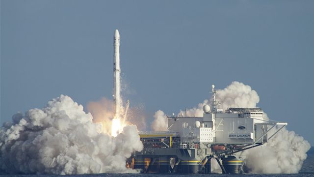 Sea Launch-rakett eksploderte