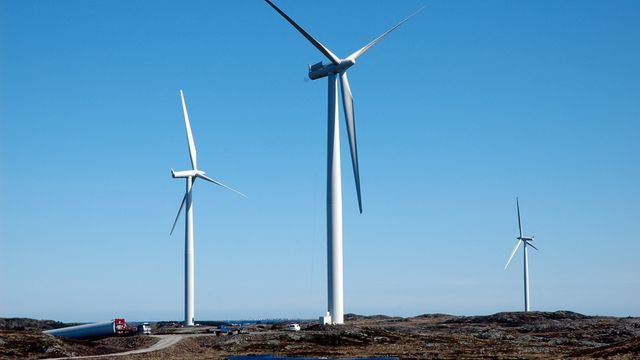 Siemens leverer vindkraft til Lista
