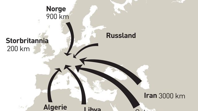 Europeisk frykt for gass-OPEC