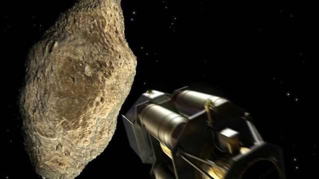 Dytter vekk asteroide for 3,7 millioner