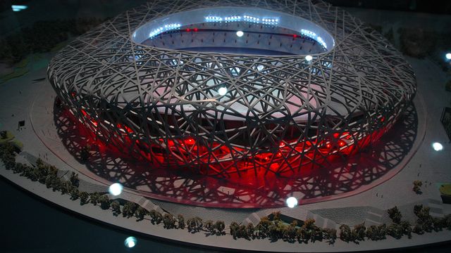 Stålvas blir OL-arena i Beijing