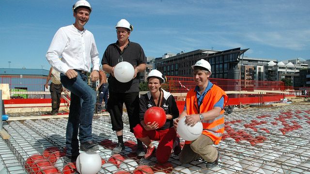 Plastballer sparer 1500 tonn betong
