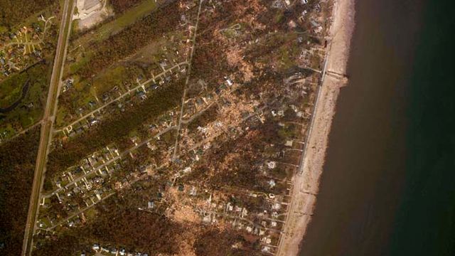 Katrina-herjinger: Flere satellittbilder