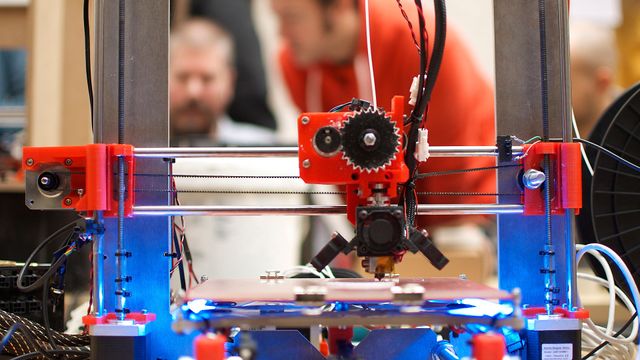 En ketsjupflaske kan gjenvinnes til materiale for 3D-printere