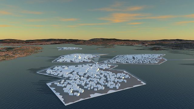 «Fjordby» utenfor Oslo skal romme 150.000 mennesker