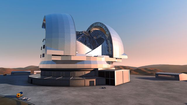 Bygger verdens største teleskop