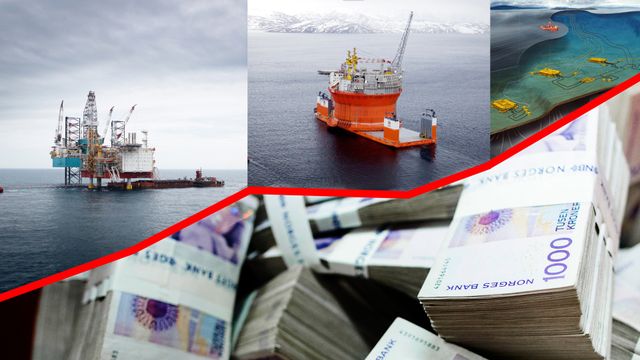 Norske oljeprosjekter har sprukket med over 200 milliarder på 14 år