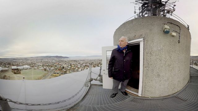 360 graders video: Se Trondheim fra Tyholttårnet