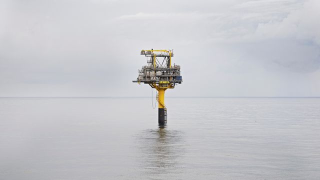 Synkende dansk plattform kan stenge norsk gassfelt fire år før tiden