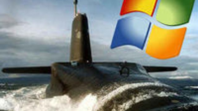Britene utstyrer atomubåter med Windows