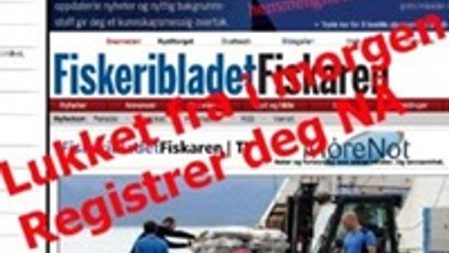 Fiskaren vil ta betalt for nettutgaven