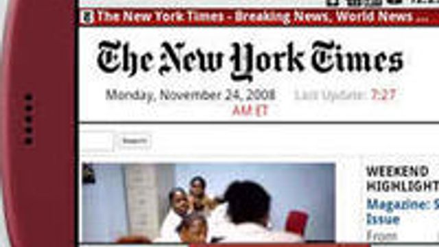 Dramatisk vekst for mobile datatjenester