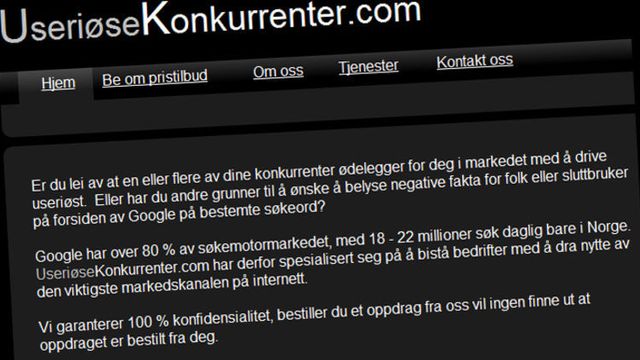 Vil spre møkk på Google