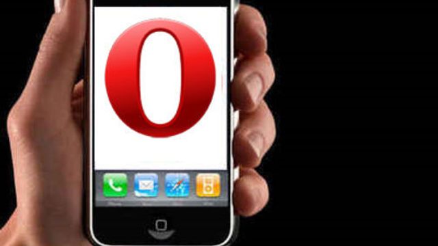 Opera klar for iPhone