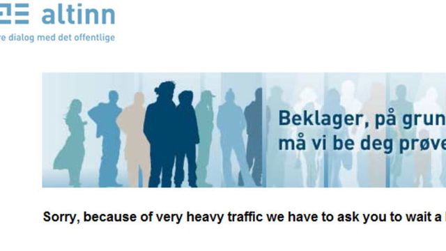 – Må dirigere vekk trafikk