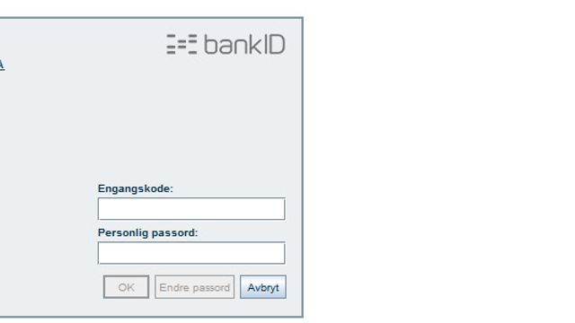 BankID fungerer ikke for blinde