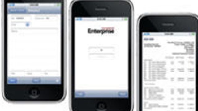 Forretningssystem på iPhone og iPod Touch