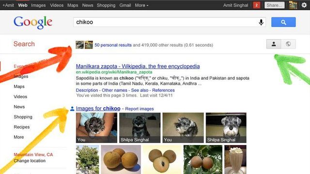 Google-søket blir langt mer personlig