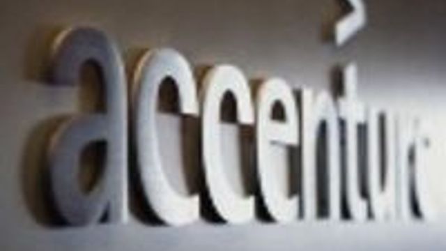 Solid men ujevn vekst i Accenture