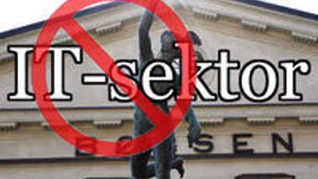 - IT-aksjer behandles for tøft