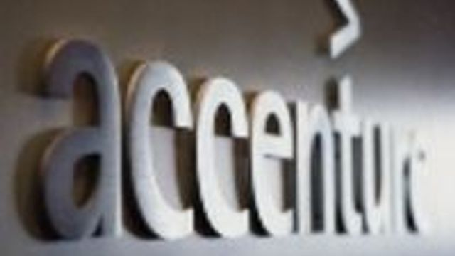 Accenture litt svakere enn ventet